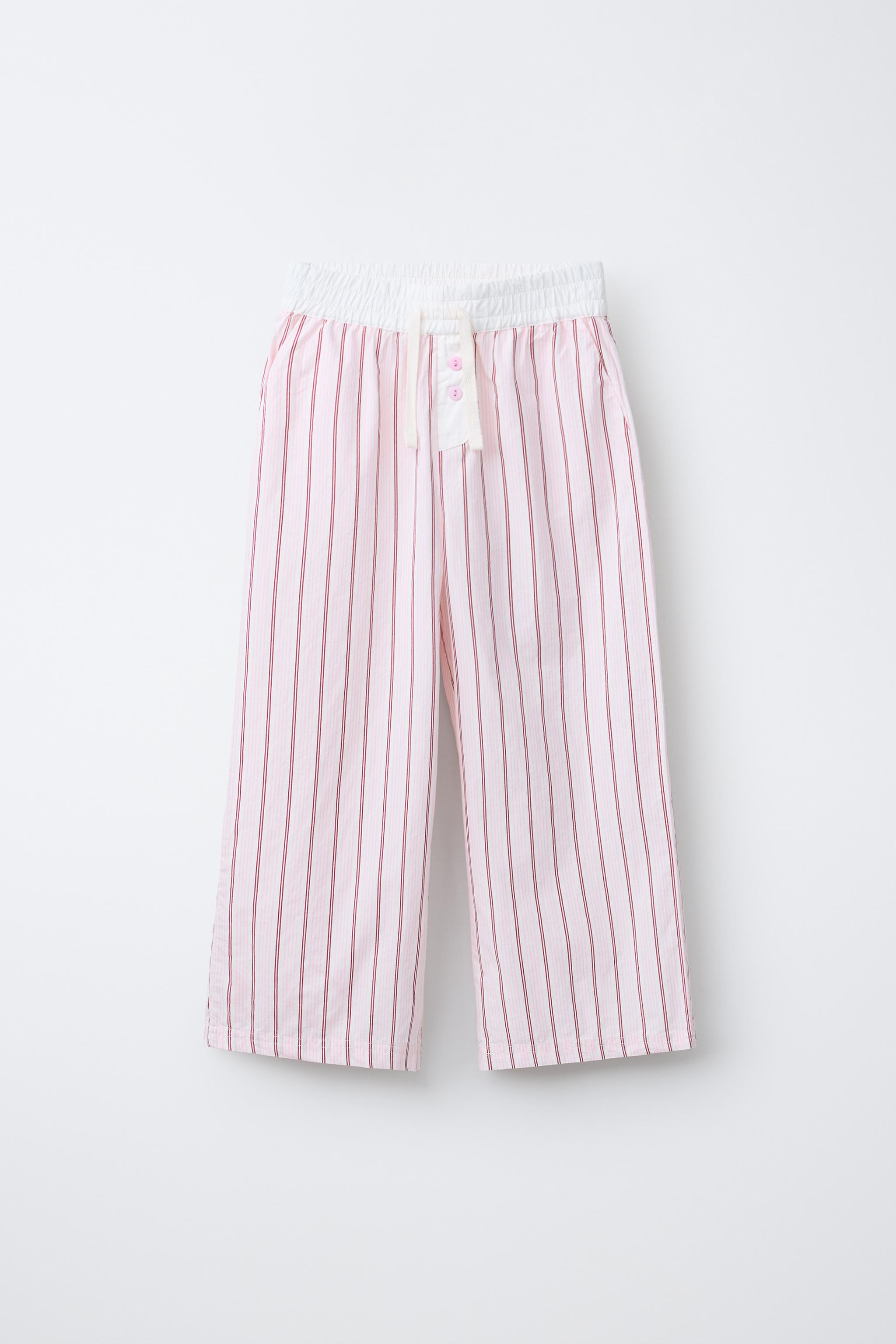 STRIPED PRINT PANTS